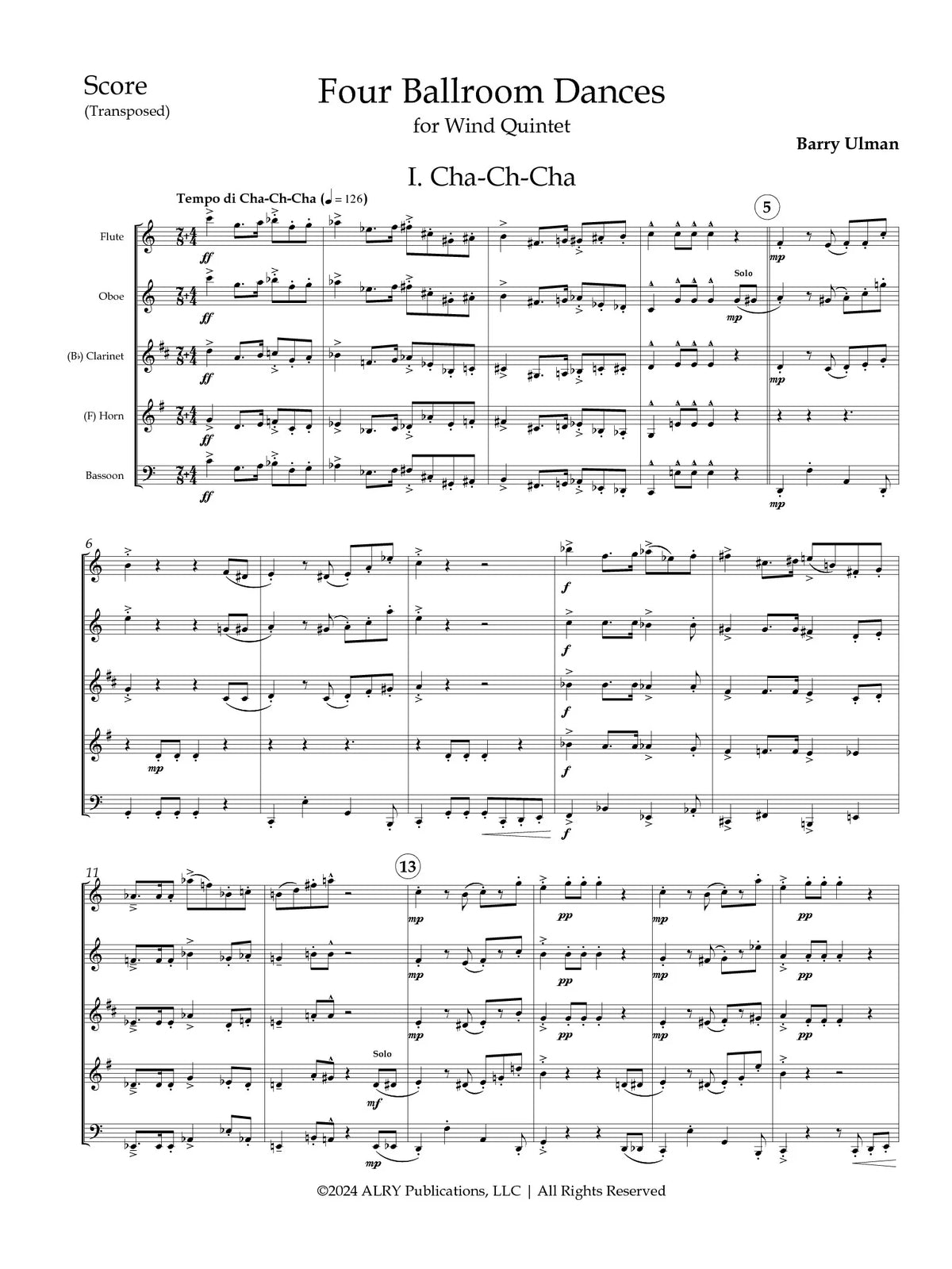 Ulman: 4 Ballroom Dances