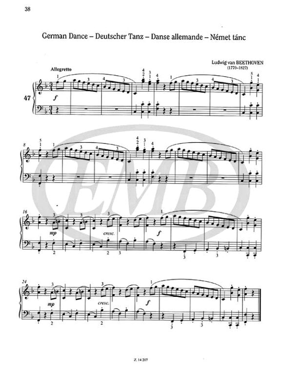 Repertoire for Music Schools - Piano 1
