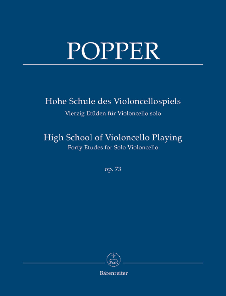 Popper: High School of Cello Playing, Op. 73