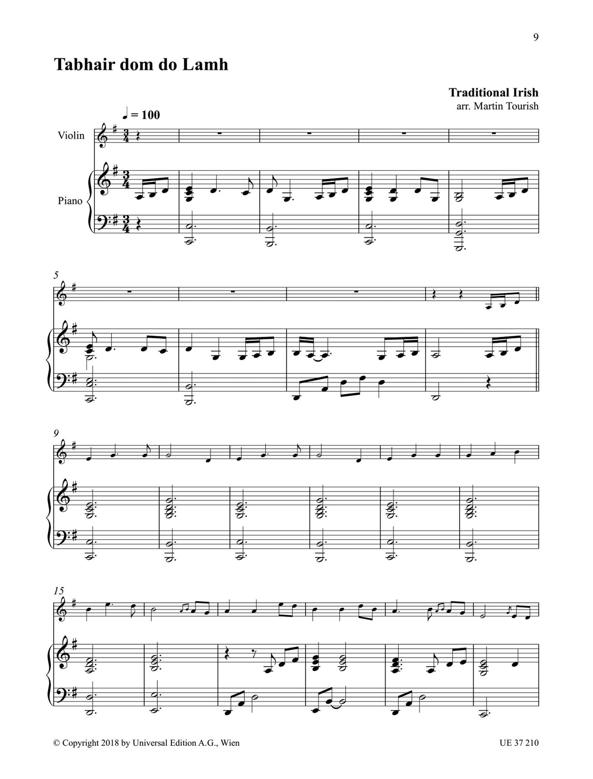 Celtic – Play Along Violin