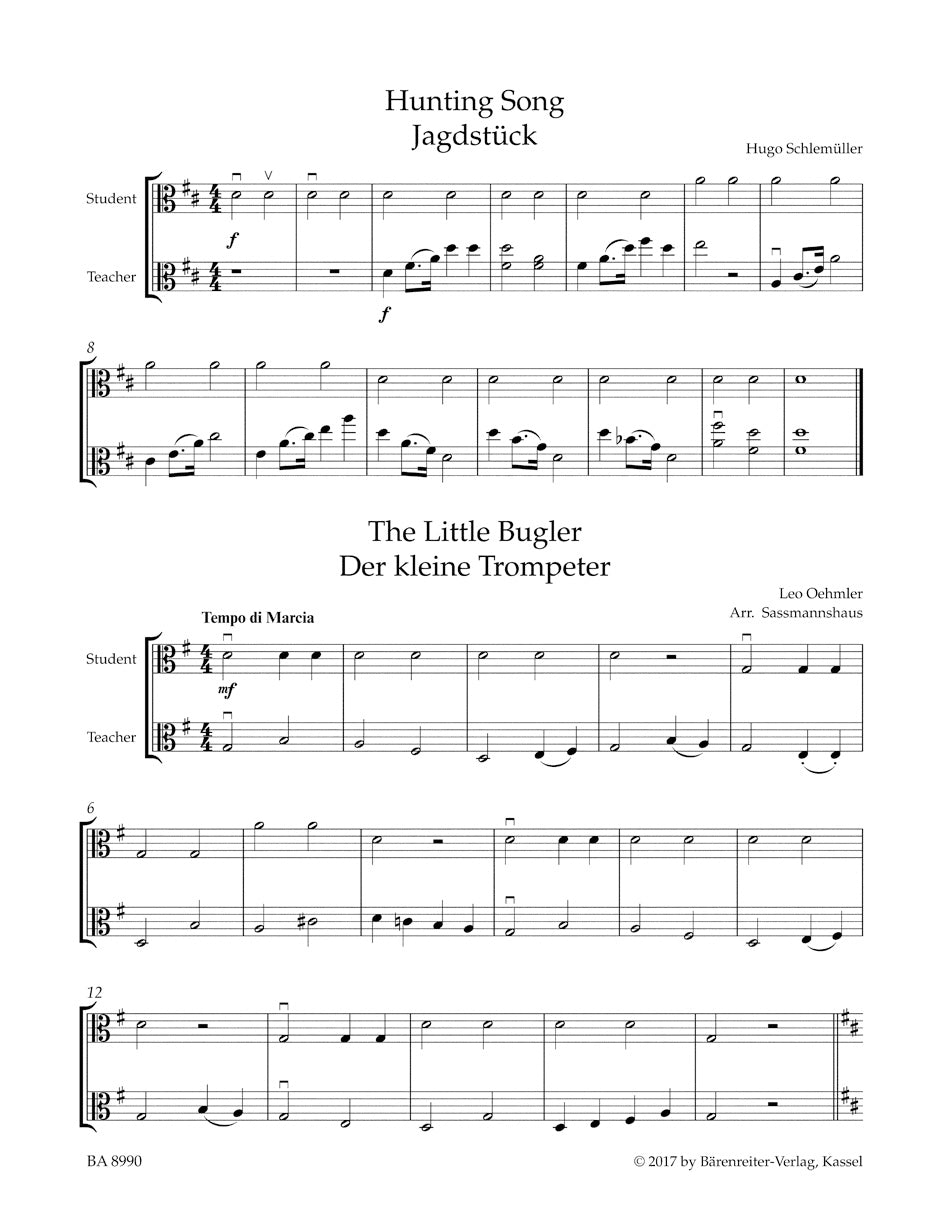 Viola Recital Album - Volume 1