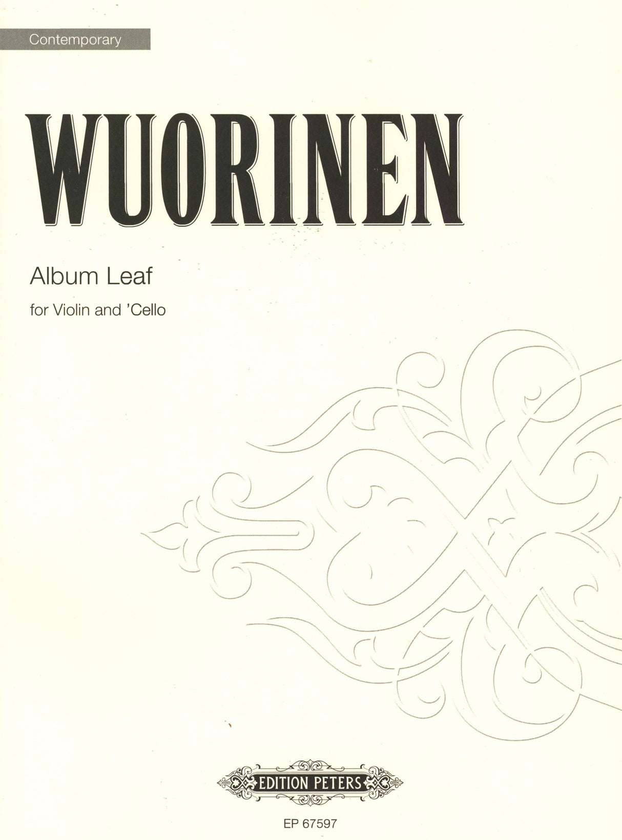 Wuorinen: Album Leaf