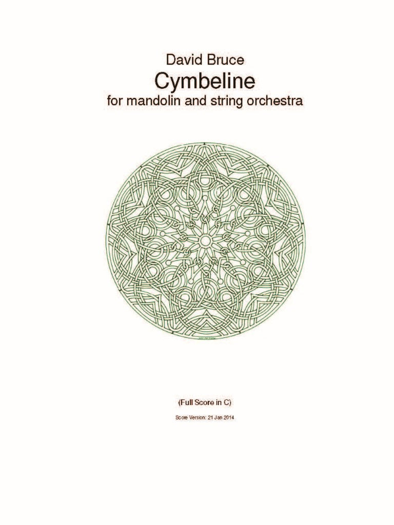 Bruce: Cymbeline (Version with String Orchestra)