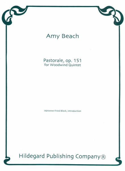 Beach: Pastorale, Op. 151