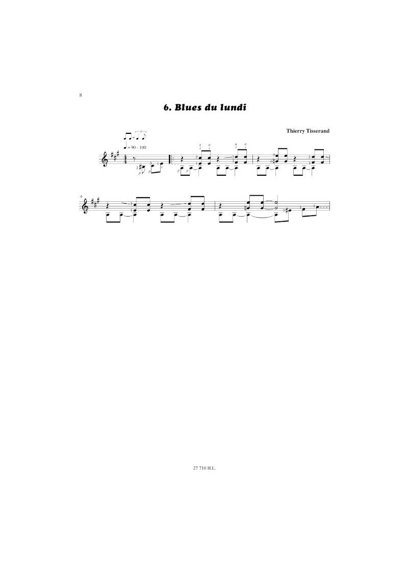 Tisserand: Comme des chansons... Volume 1
