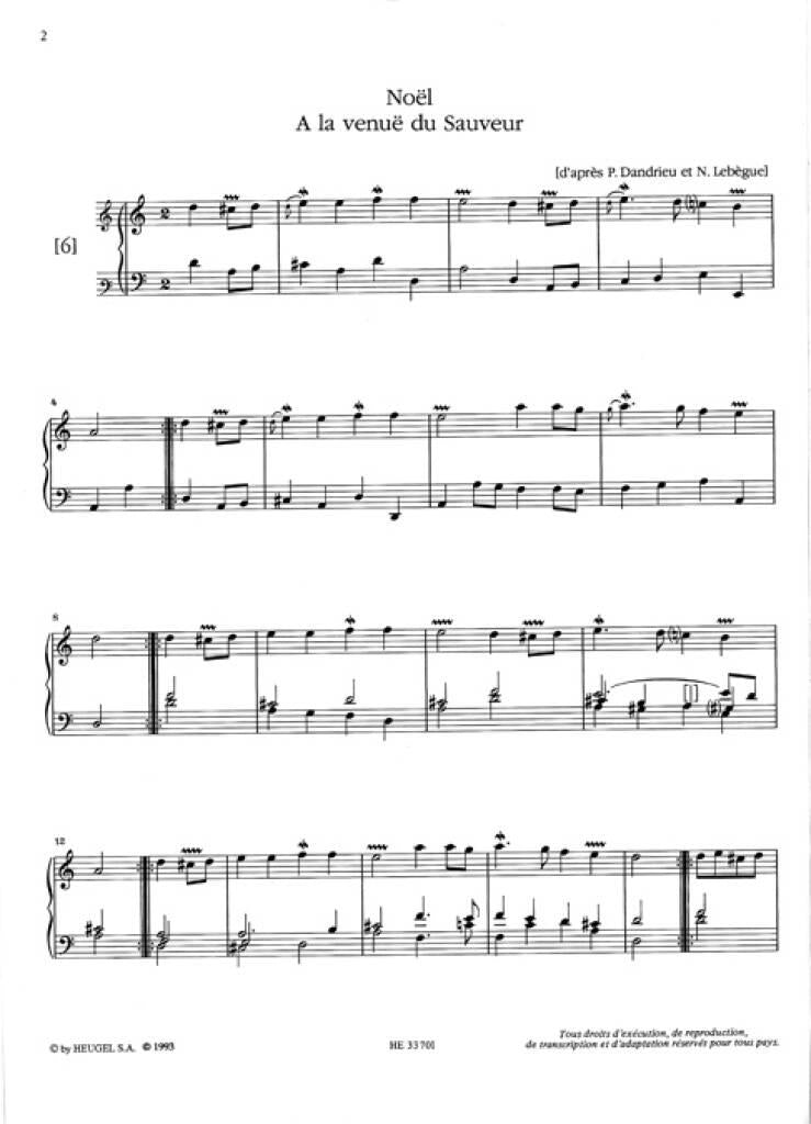 Pièces d'orgue des Augustines de Vitré