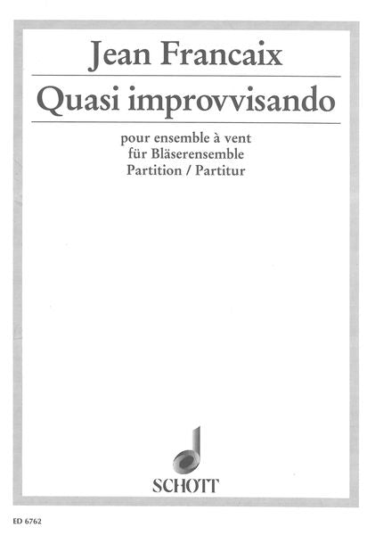 Françaix: Quasi improvvisando