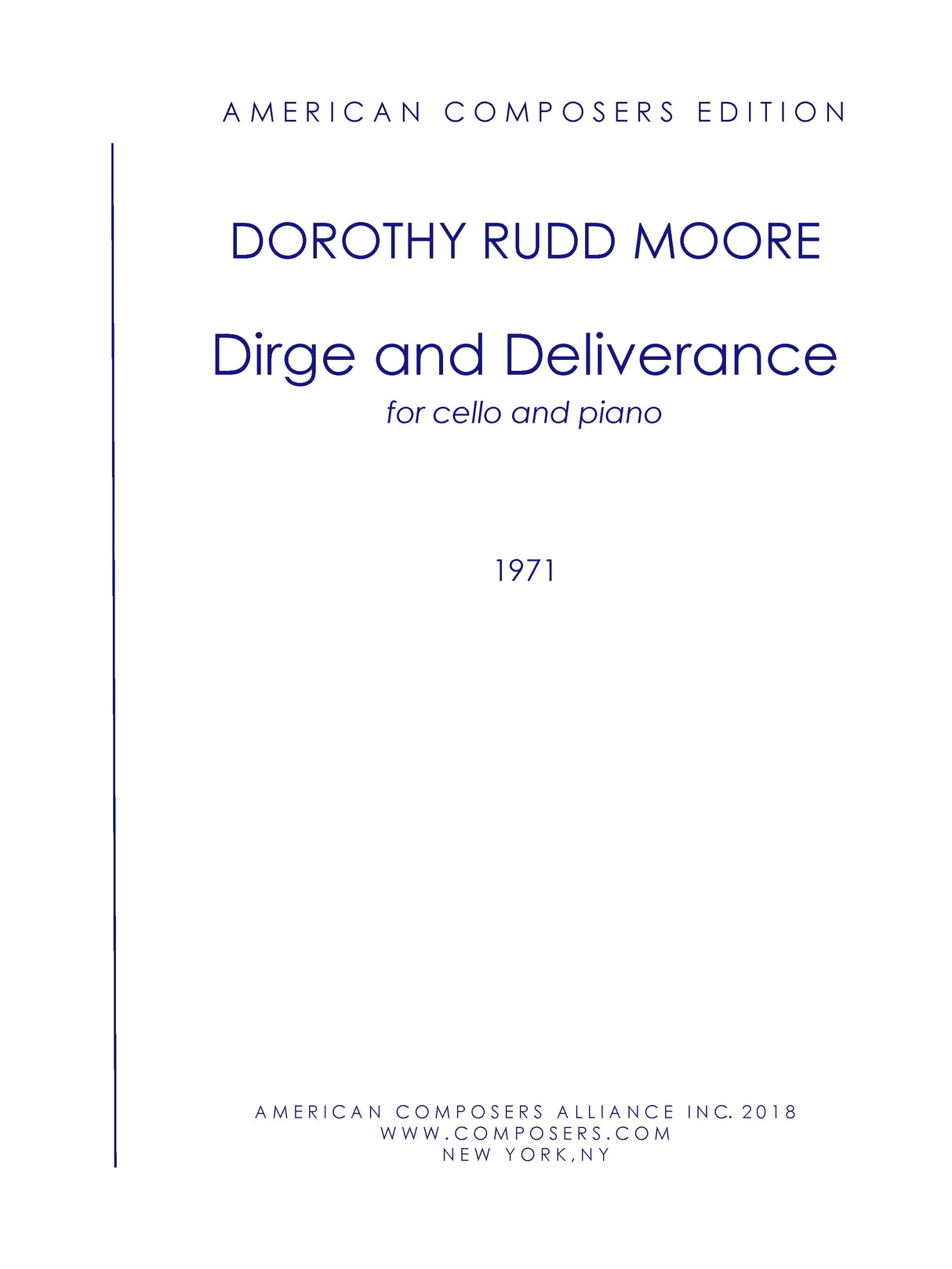 Moore: Dirge and Deliverance