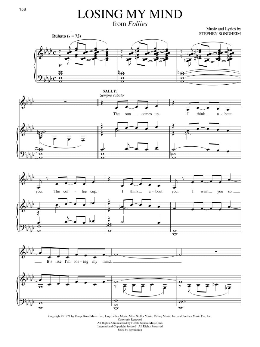 The Stephen Sondheim Collection - Volume 1