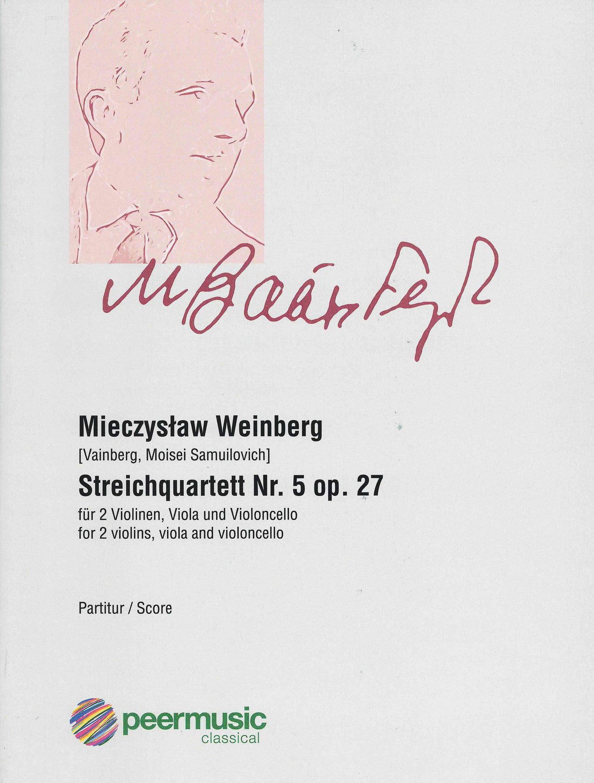 Weinberg: String Quartet No. 5, Op. 27