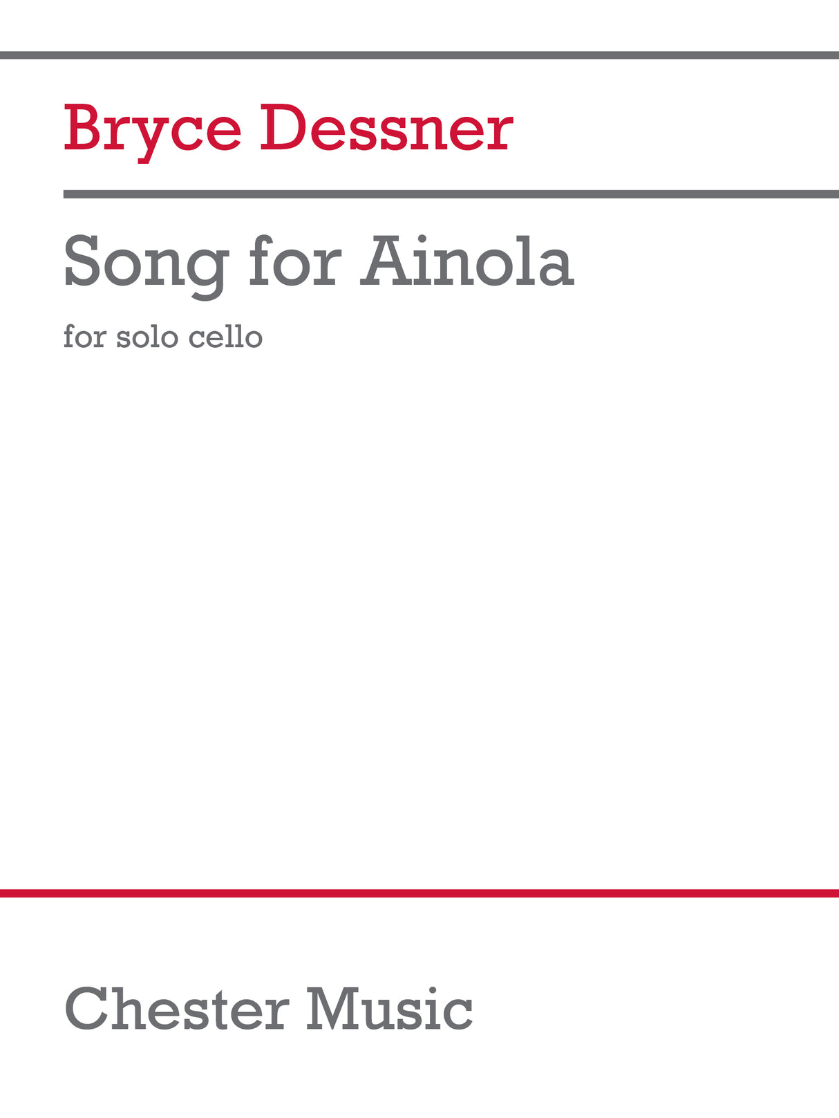 Dessner: Song for Ainola