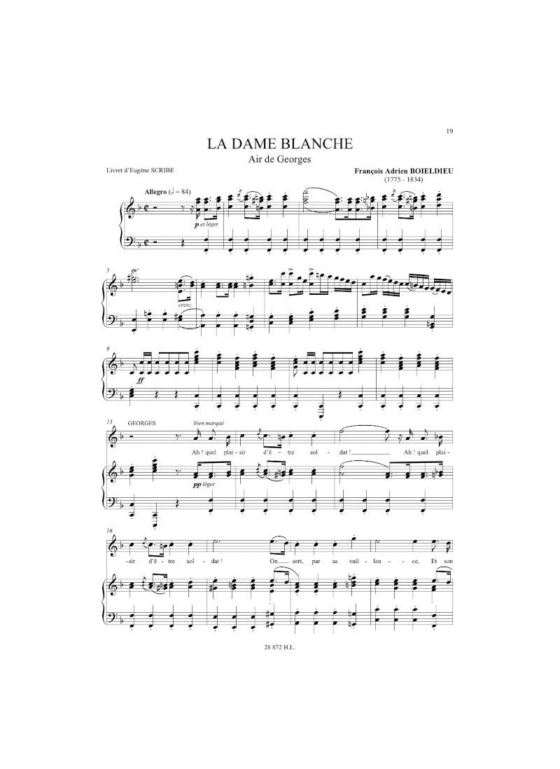 Airs d'opéras comiques - Tenor