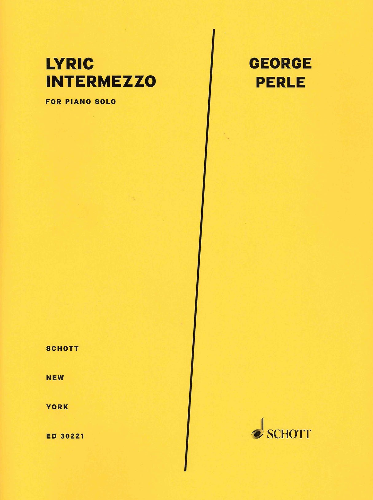 Perle: Lyric Intermezzo