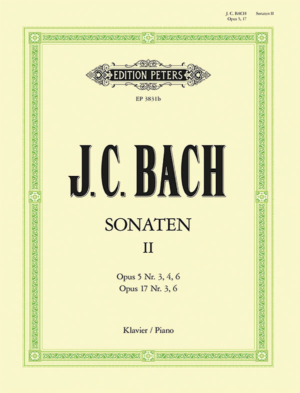 J.C. Bach: Piano Sonatas - Volume 2