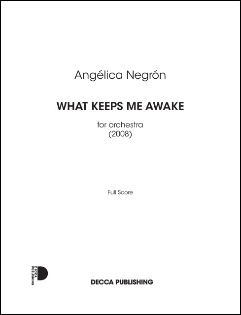 Negrón: What Keeps Me Awake