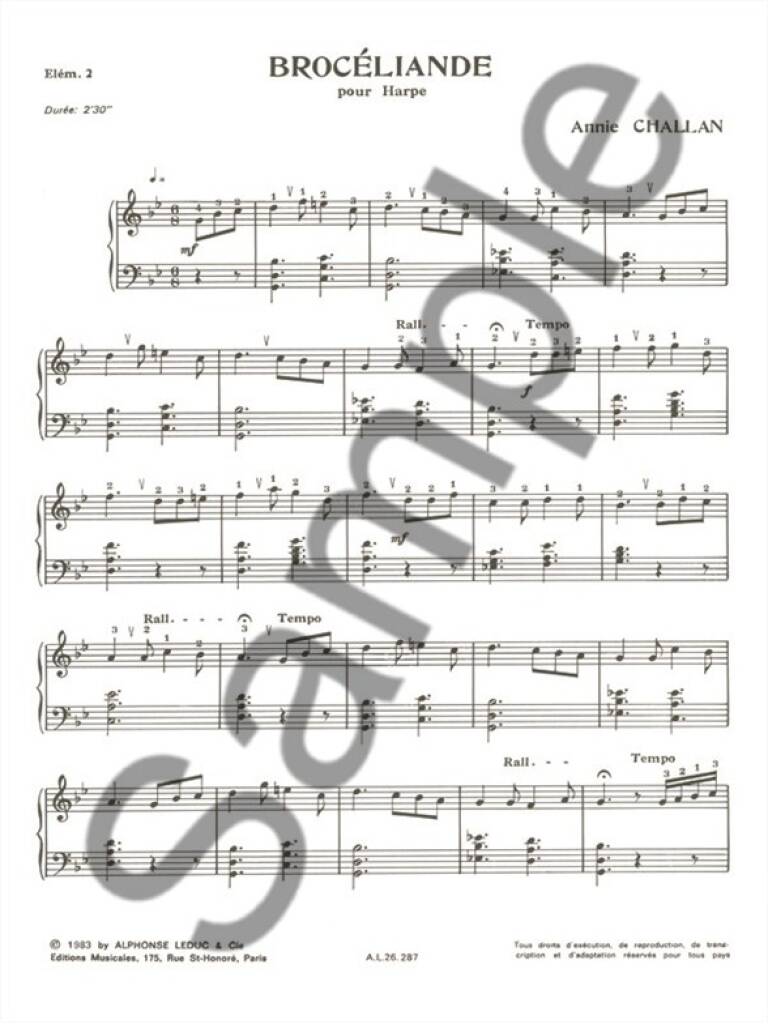 A. Challan: Brocéliande