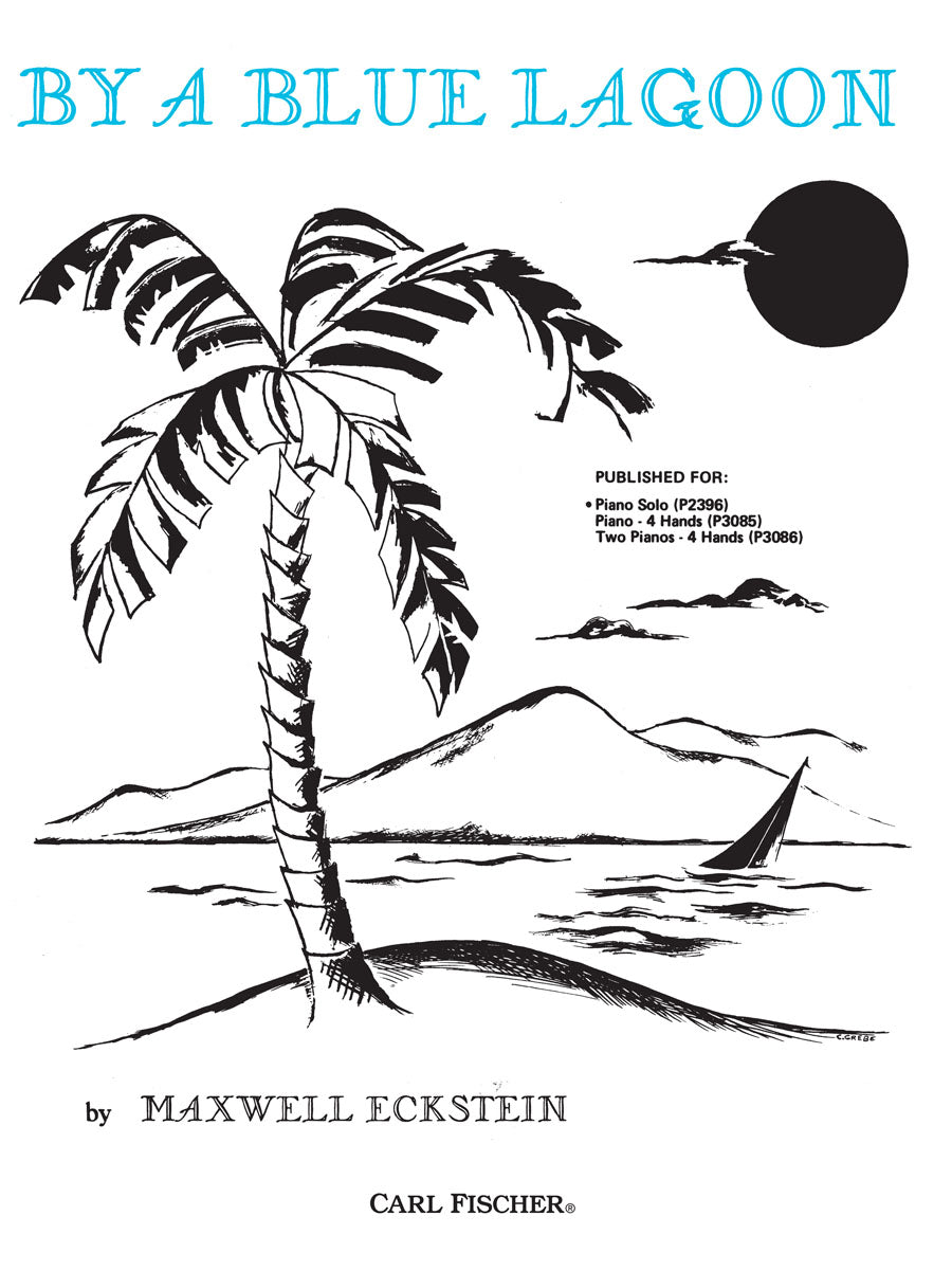 Eckstein: By A Blue Lagoon (Version for Solo Piano)