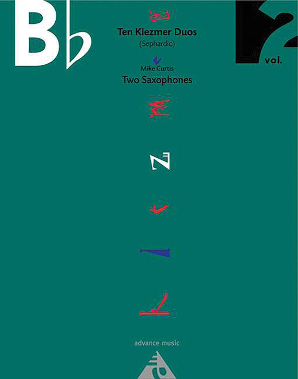 10 Sephardic Klezmer Duos for 2 Saxophones - Volume 2