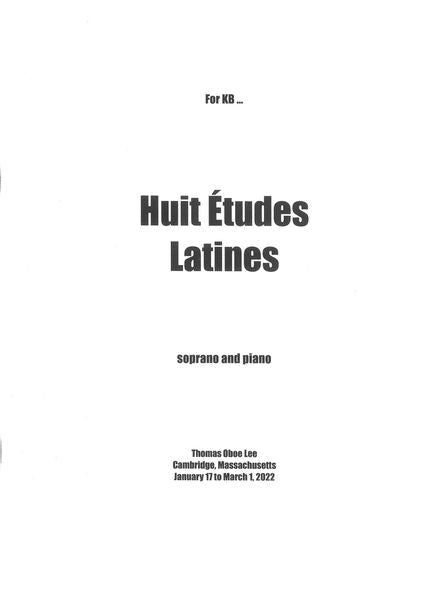 T.O. Lee: Huit Études Latines
