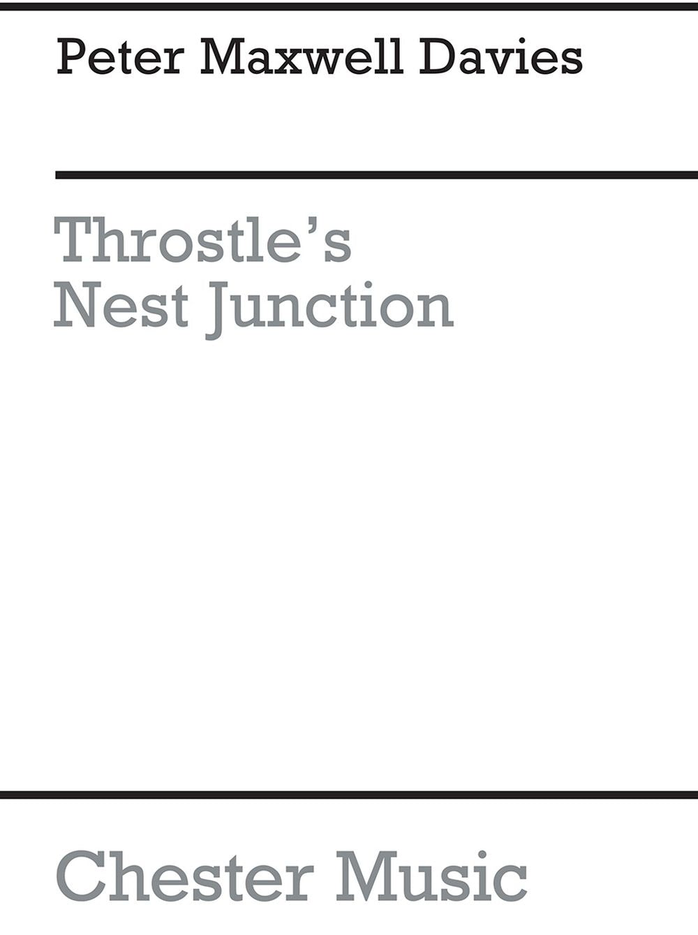 Davies: Throstle's Nest Junction