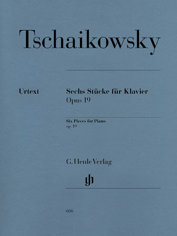 Tchaikovsky: 6 Piano Pieces, Op. 19