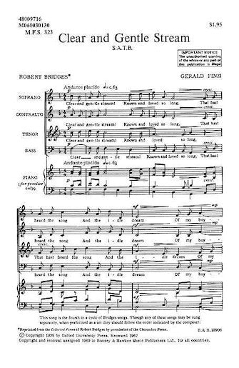 Finzi: Clear and Gentle Stream