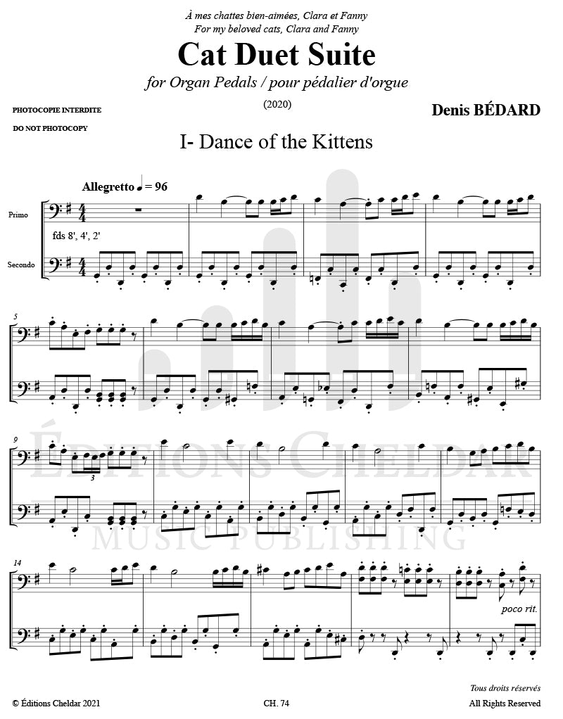 Bédard: Cat Duet Suite