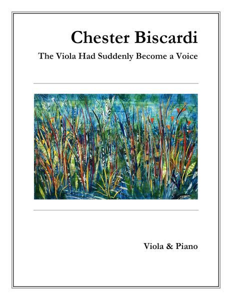 Biscardi: The Viola Had Suddenly Become A Voice