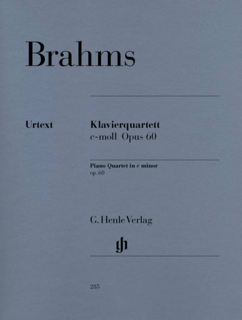Brahms: Piano Quartet in C Minor, Op. 60