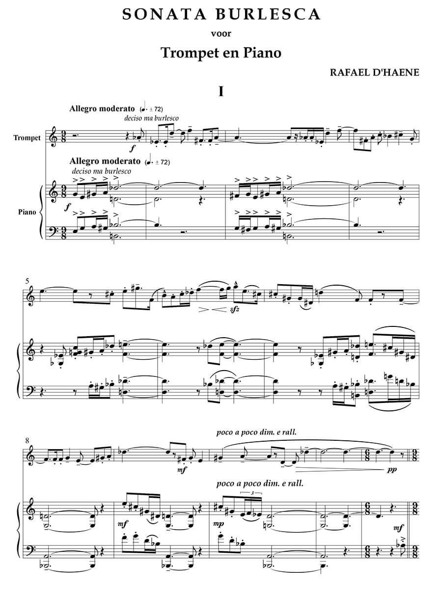 D'Haene: Sonata burlesca