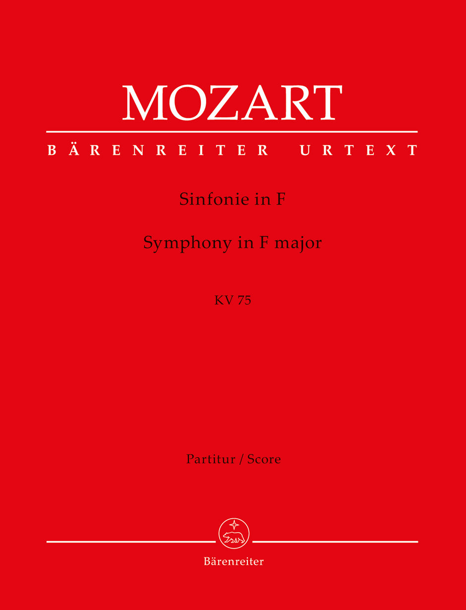 Mozart: Symphony in F Major, K. 75