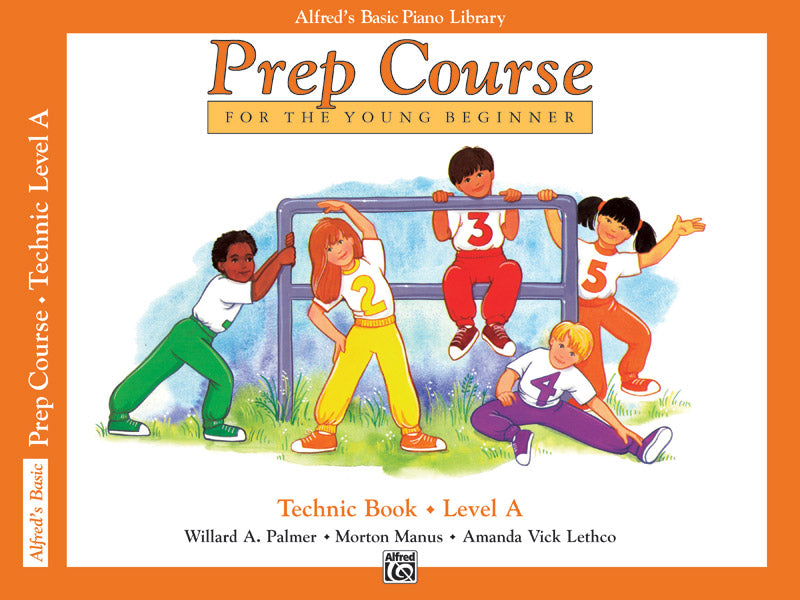Alfred's Basic Piano Prep Course - Technic Book A