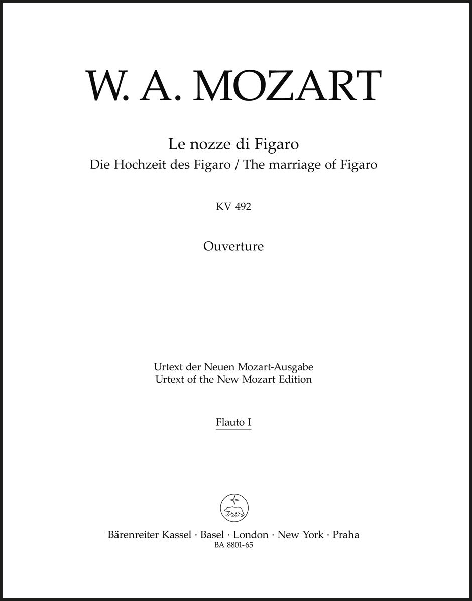 Mozart: Overture to The Marriage of Figaro, K. 492