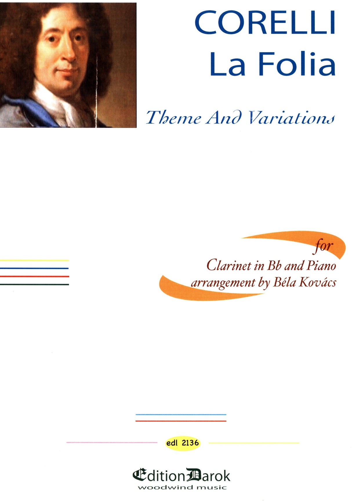 Corelli: La Folia (arr. for clarinet and piano)