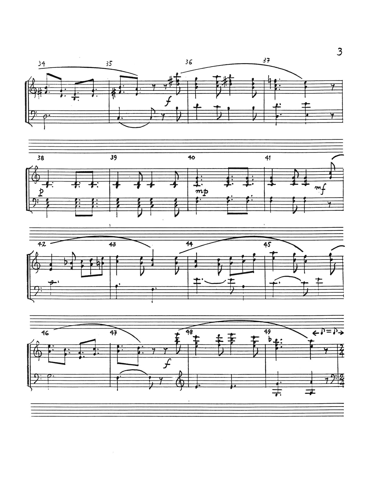 Roussakis: Sinfonía (arr. for piano)