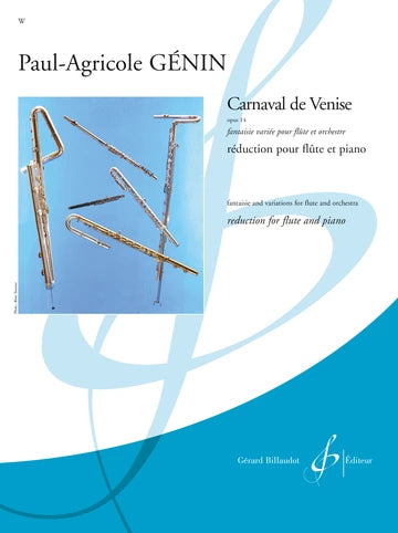 Génin: Carnaval de Venise, Op. 14 (arr. for flute and piano)