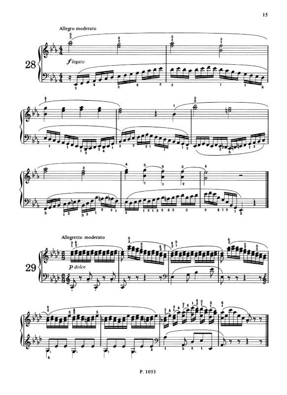 Czerny: 160 Eight-Measure Studies, Op. 821