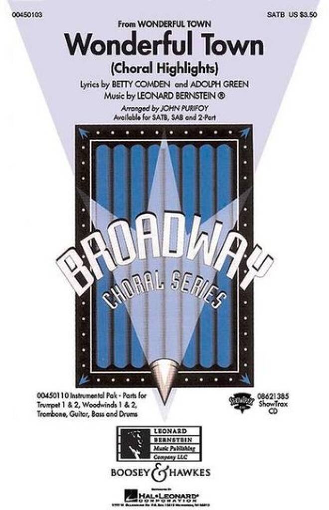 Bernstein: Highlights from "Wonderful Town" (arr. for choir & chamber ensemble)