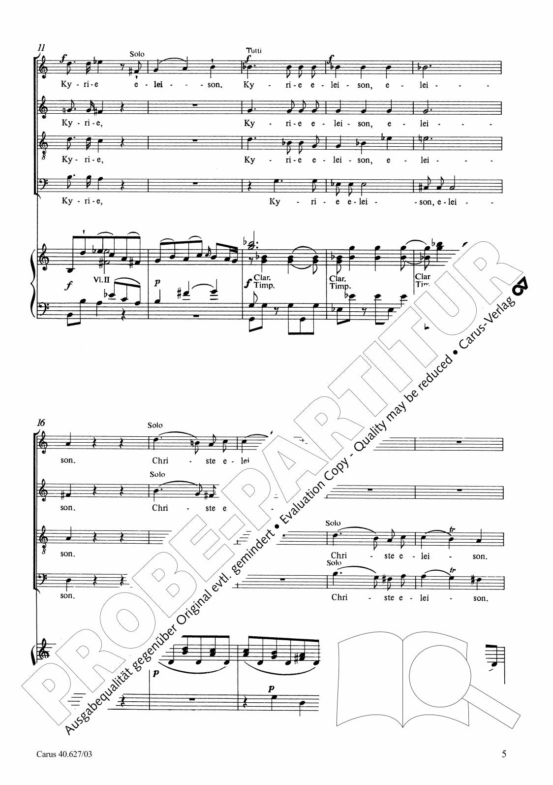 Mozart: Missa in C Major, K. 258