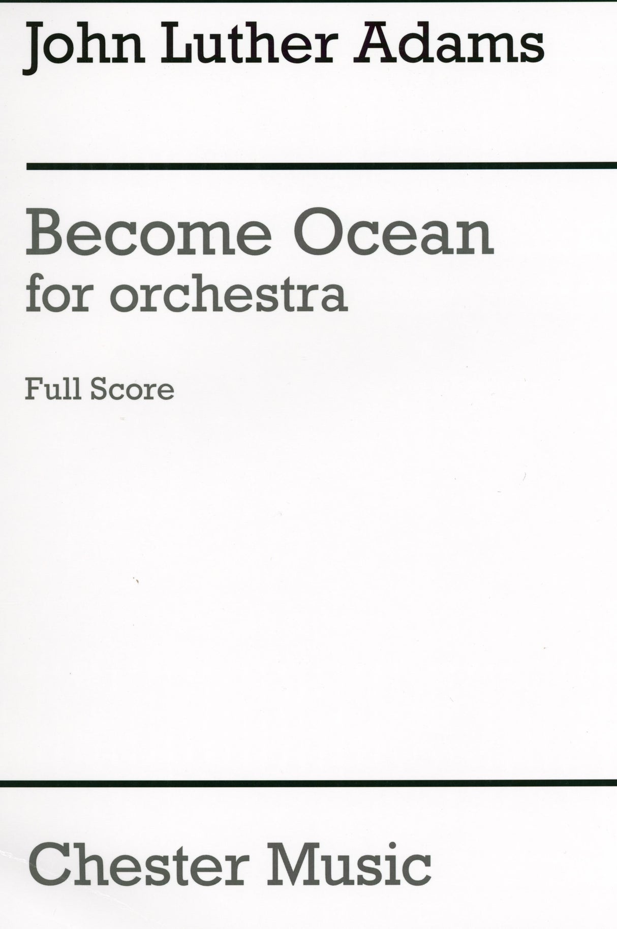 Adams: Become Ocean