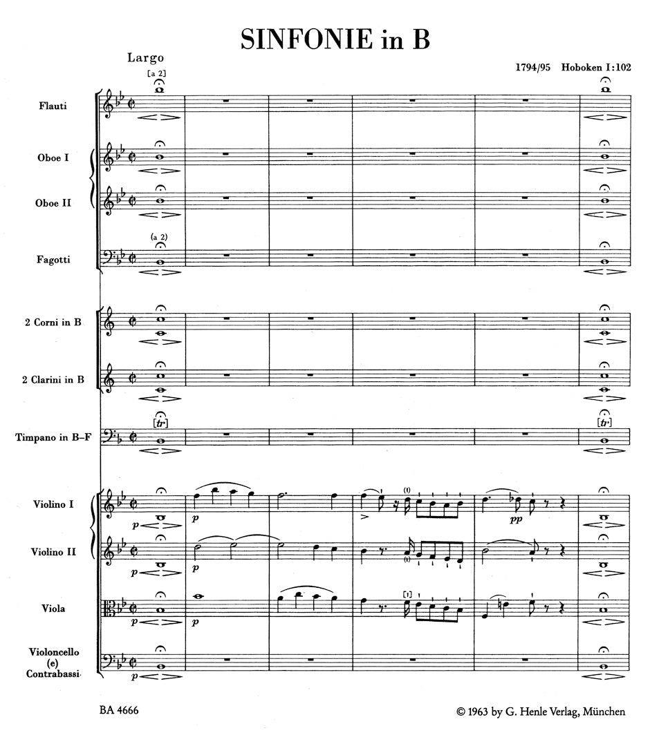 Haydn: London Symphony No. 10 in B-flat Major, Hob. I:102