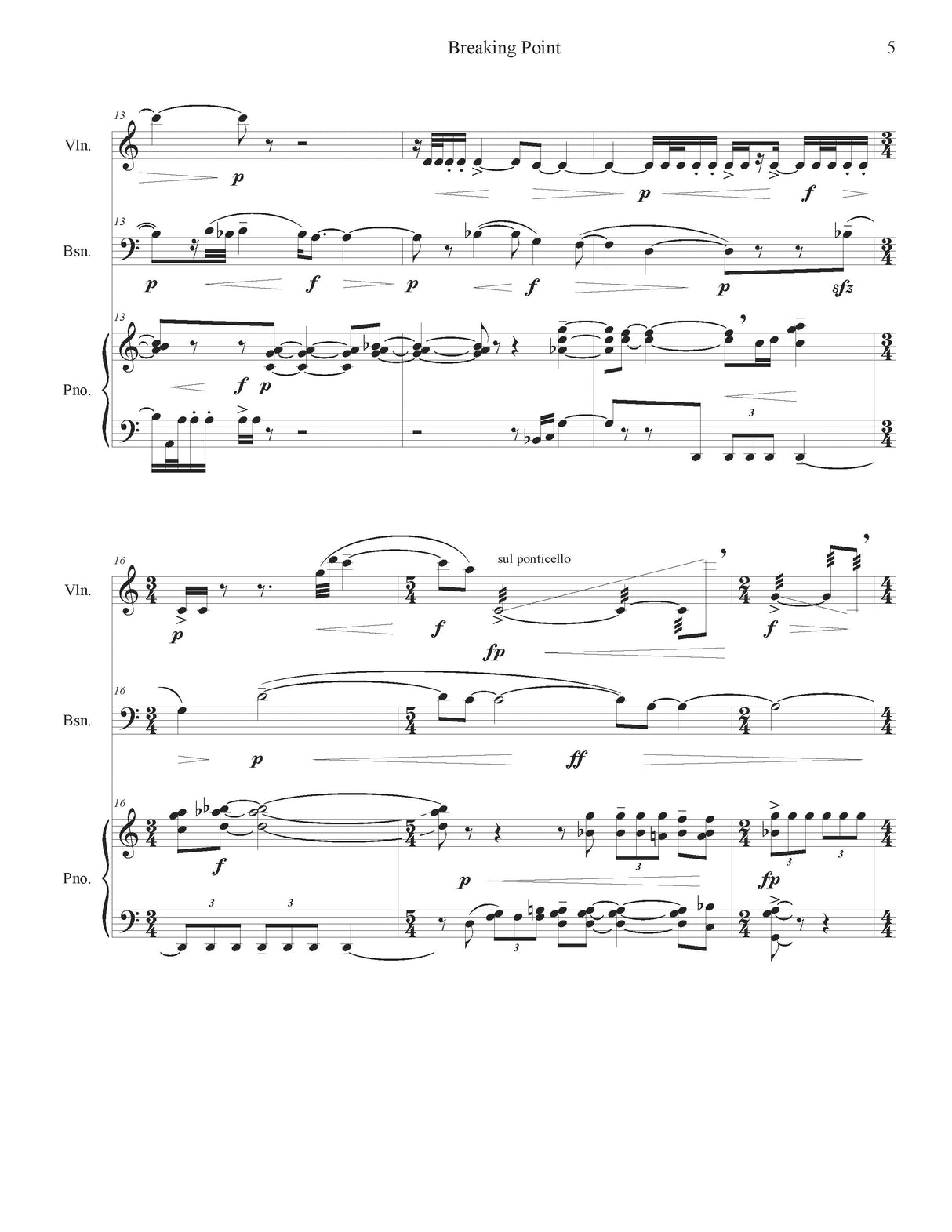 Felder: Breaking Point