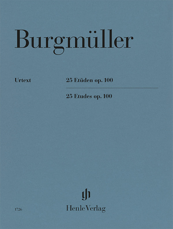 F. Burgmüller: 25 Etudes, Op. 100