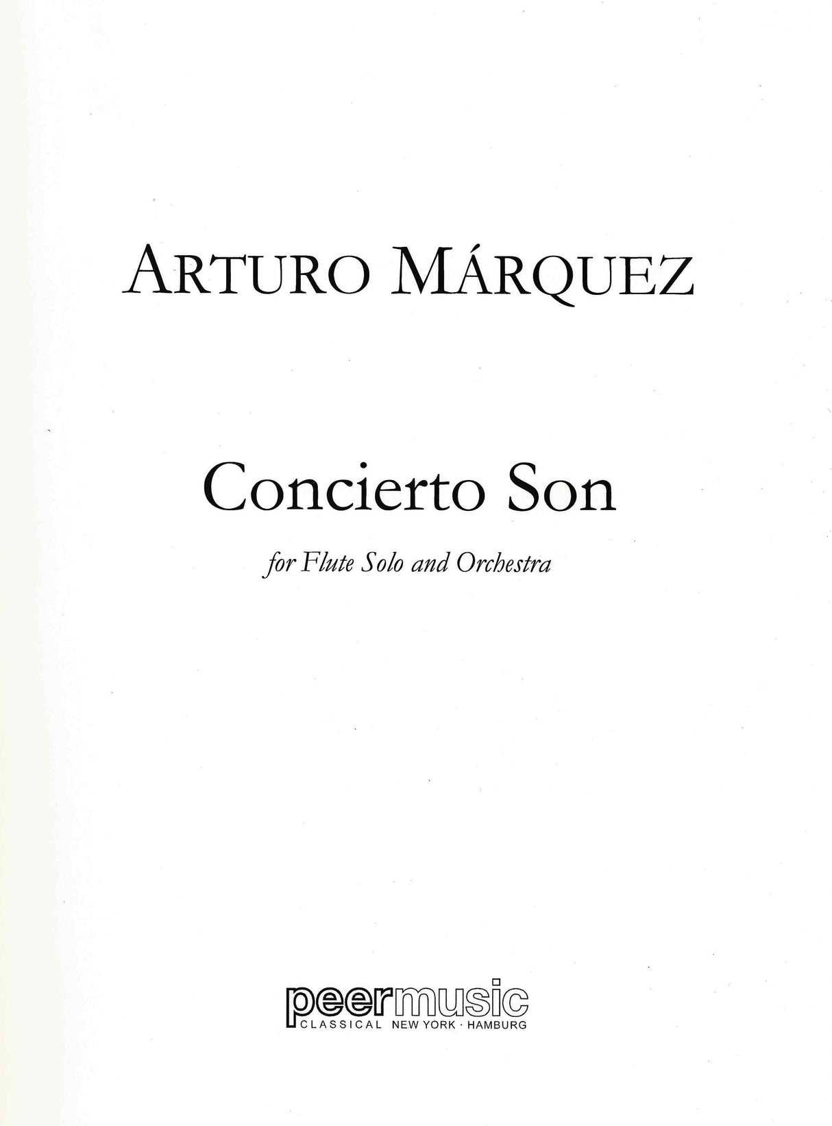Márquez: Concierto Son