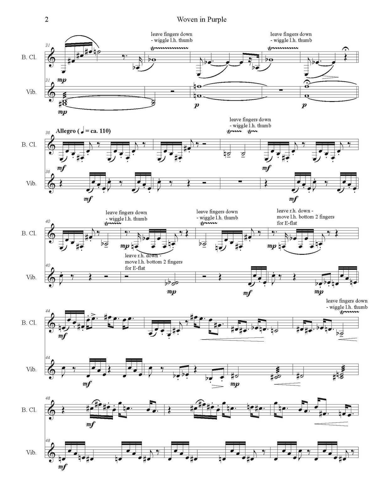 Wiemann: Woven in Purple