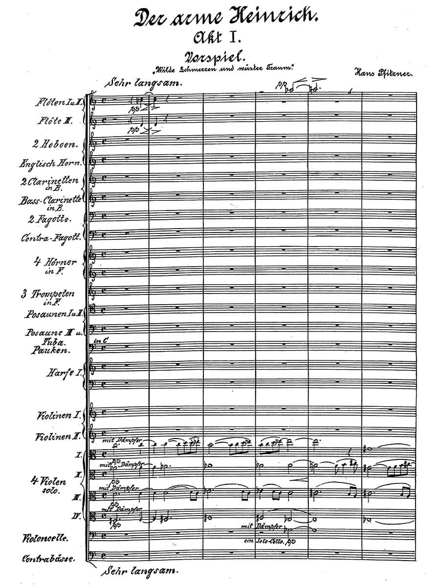 Pfitzner: Der arme Heinrich