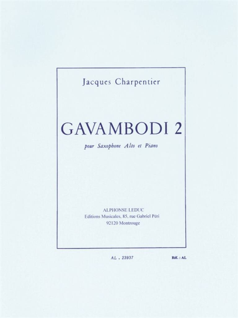 J. Charpentier: Gavambodi 2