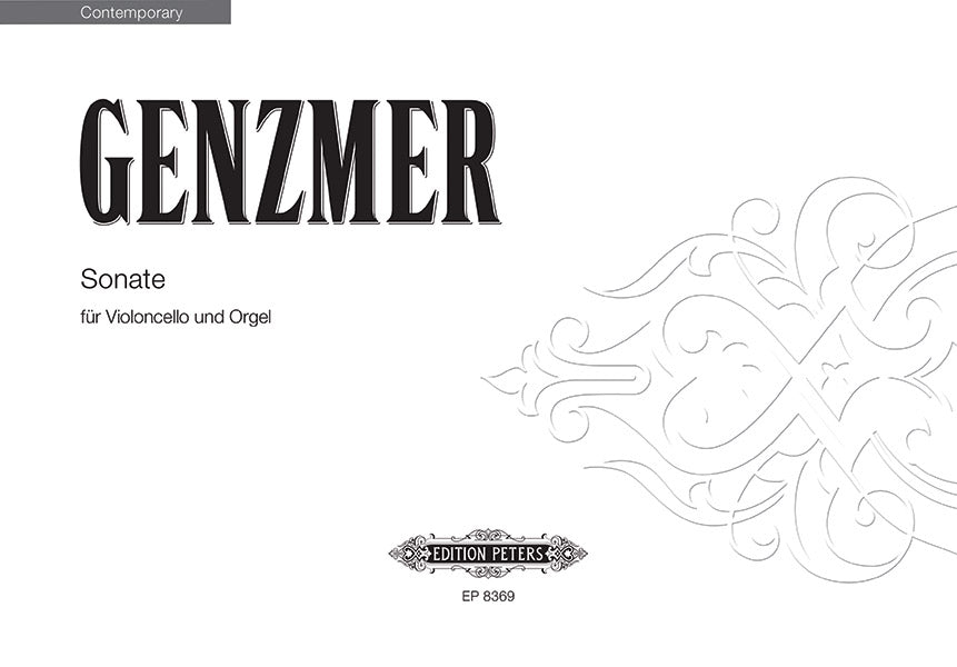 Genzmer: Sonata for Cello and Organ