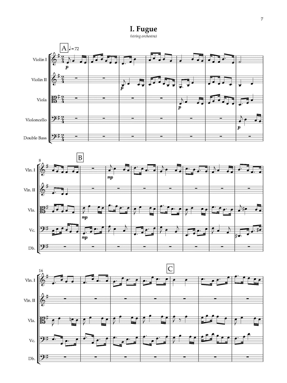 Stewart: Contrapuntal Rag & Fugue