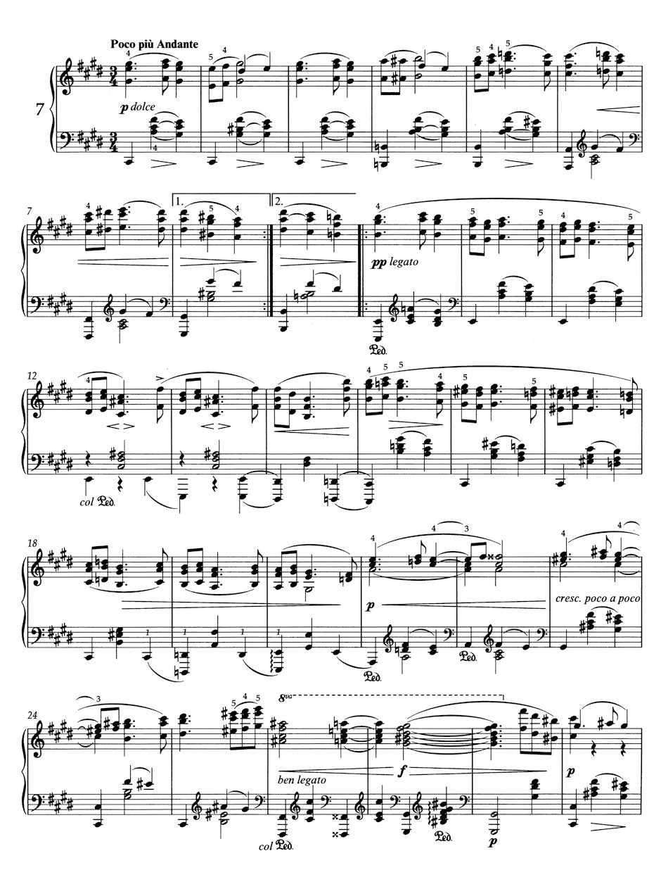 Brahms: Waltzes, Op. 39 (Solo Piano)